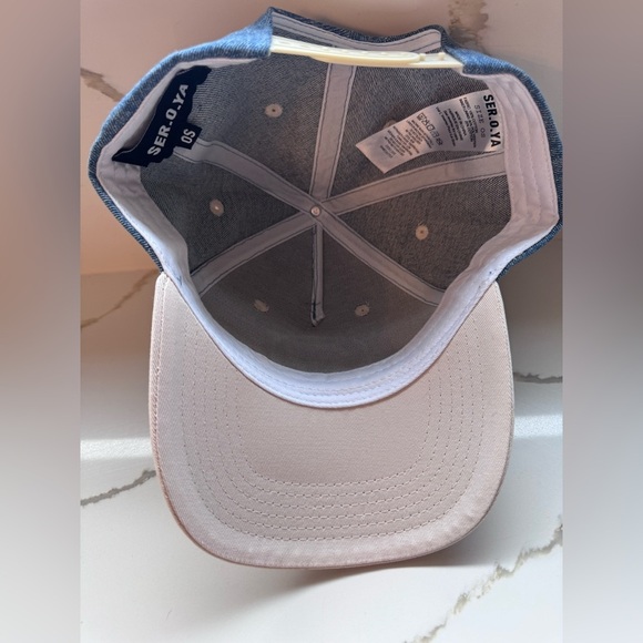 SER.O.YA Blue Denim Ace Cap - Picture 6 of 8